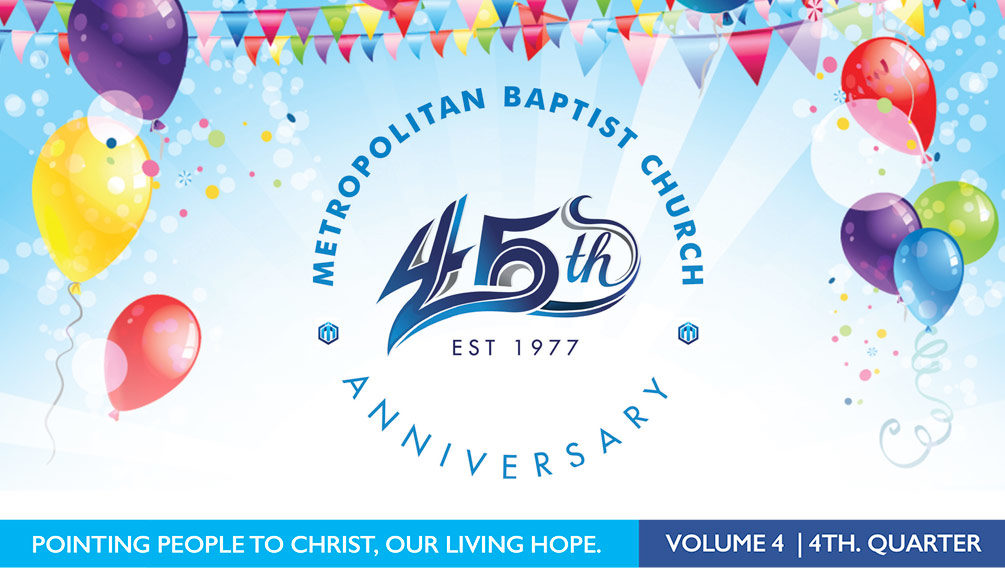 45 Years of God's faithfulness