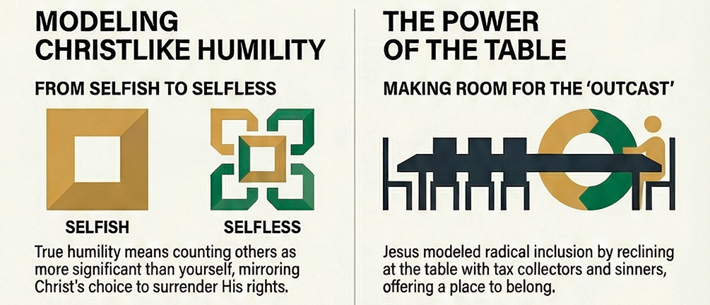 Family On Mission: The Heart of Christlike humility and Inclusion Infographic