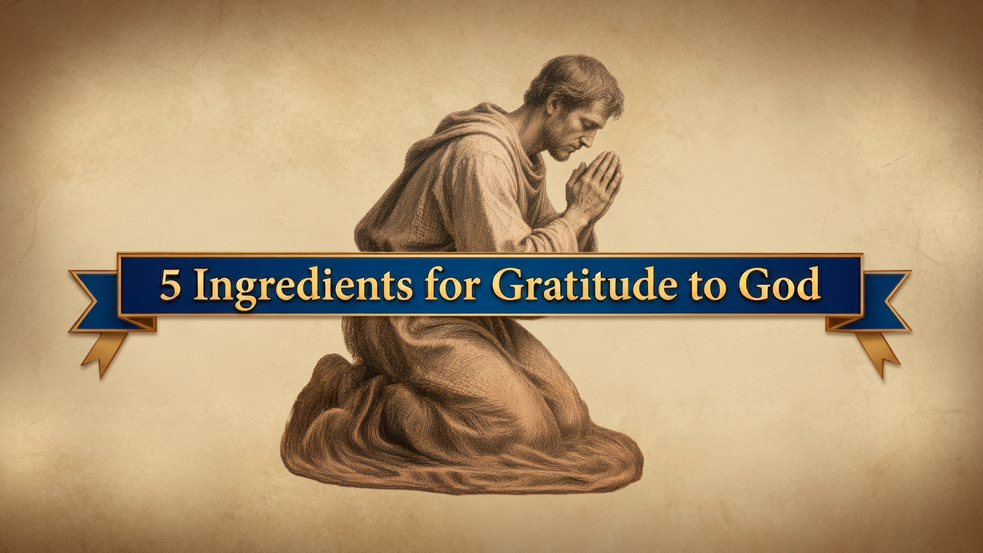 5 Ingredients for Gratitude to God